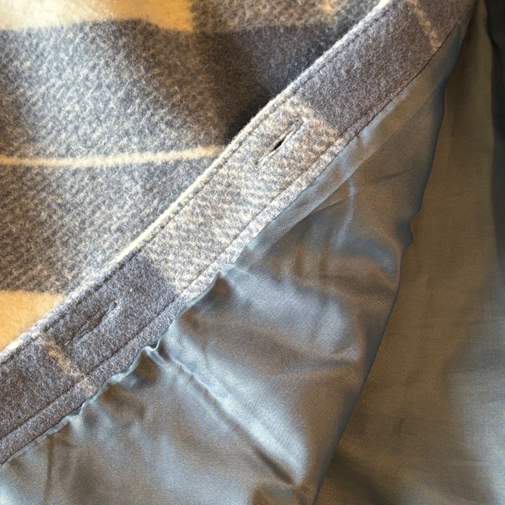 Harley-Davidson Blue and White Plaid Utility Jacket Women’s Medium - Picture 5 of 14